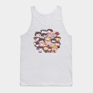 Demon Slayer Chibi Characters Tank Top